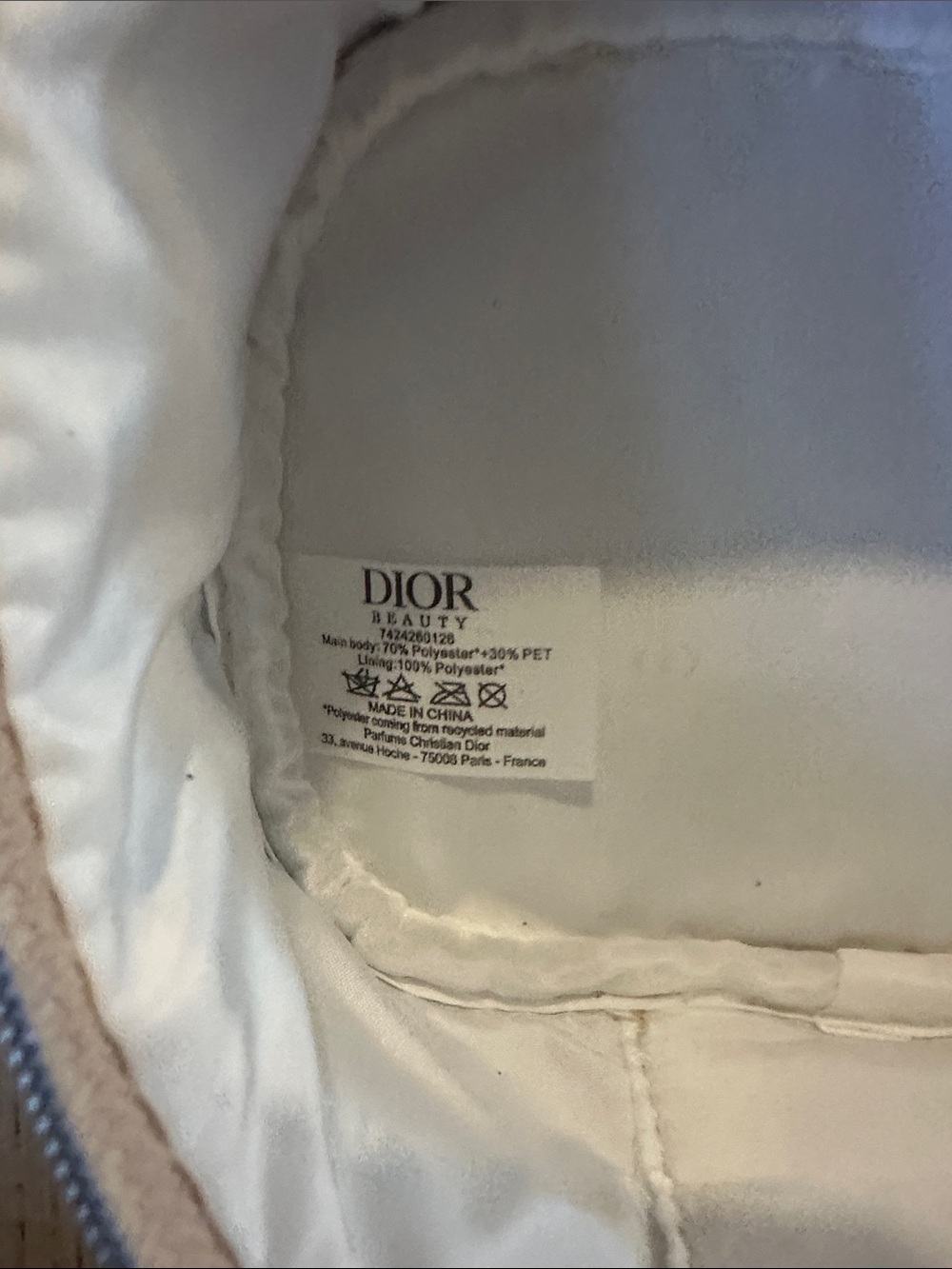 NWOT Dior Holiday Makeup Bag - Picture 4 of 5